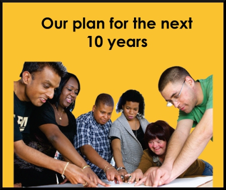 Easy Read 10 year strategy cover