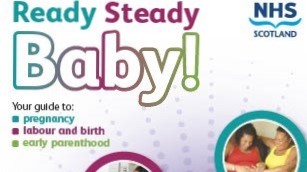 Ready Steady Baby partial booklet cover